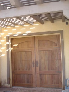 wooden door